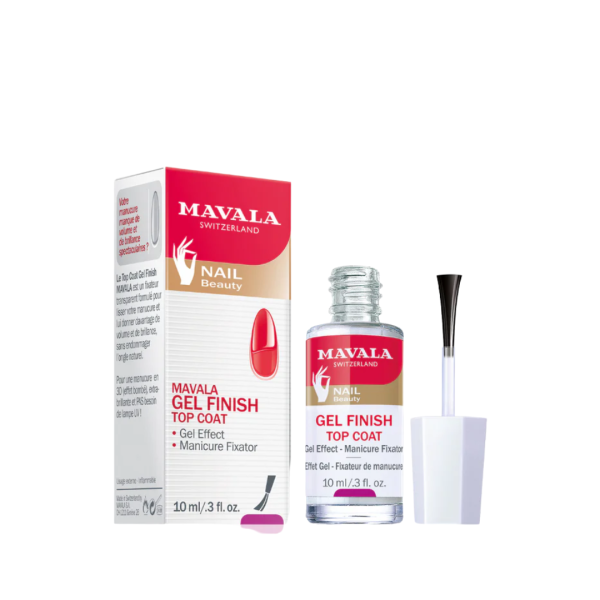 Mavala Gel Finish Top Coat Nail Make Up 10ml Discount