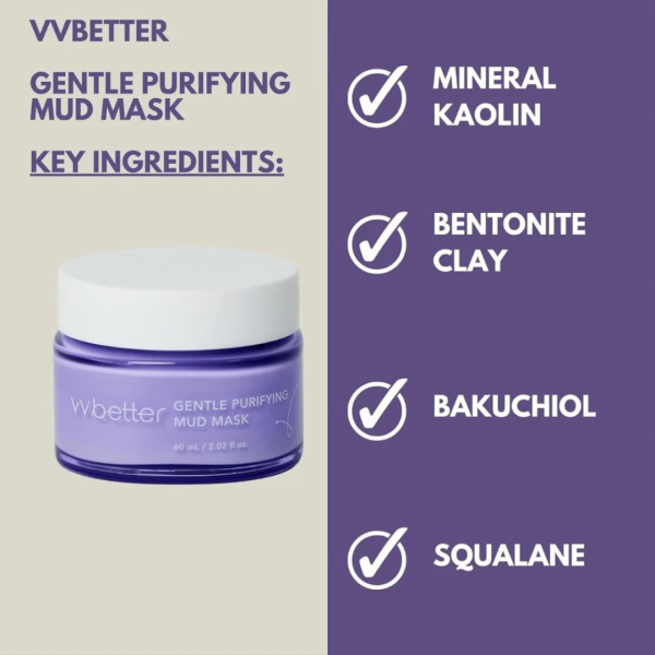 VVBetter Gentle Purifying Mud Mask Online now - Image 5
