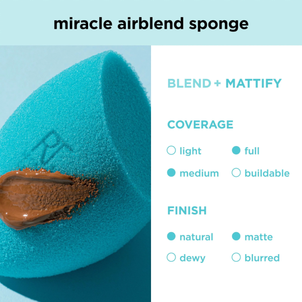 Real Techniques Miracle Mattifying Duo Sponge on Sale - Image 4