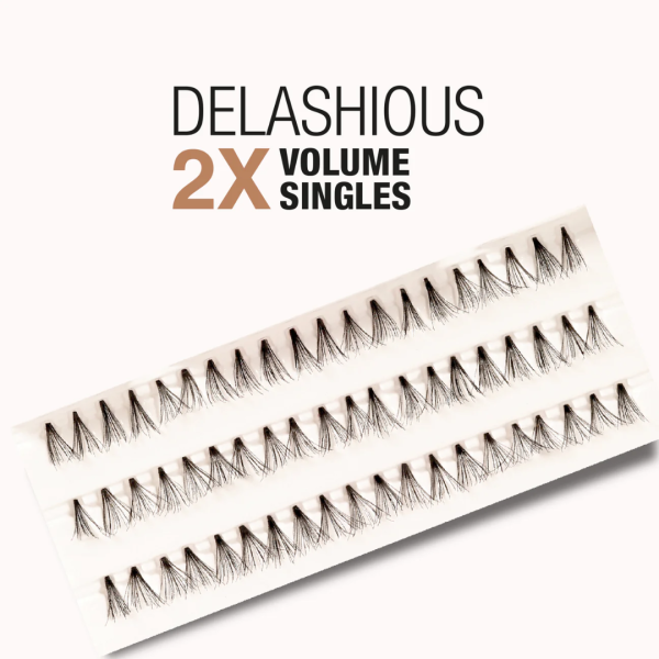 Samoa Delashious 2X Volume-Singles Fake Lashes For Cheap - Image 3