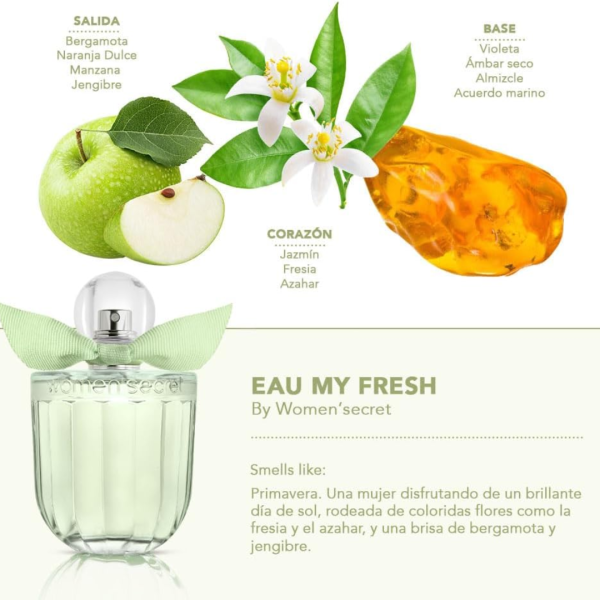 Women Secret Eau Its Fresh Gift Set Eau De Toilette Supply - Image 3